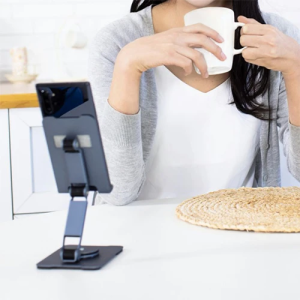 [무료배송] 조셉드림 메탈 회전 각도조절 휴대용 탁상용 핸드폰 거치대 (블랙/그레이/실버)