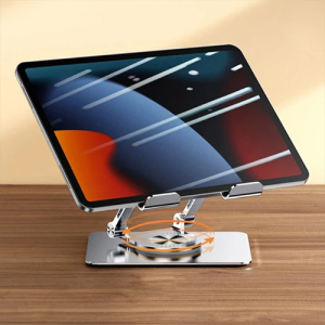 [무료배송] 조셉드림 360도회전 접이식 휴대용 아이패드 갤럭시탭 태블릿 거치대 스탠드 (실버/그레이)